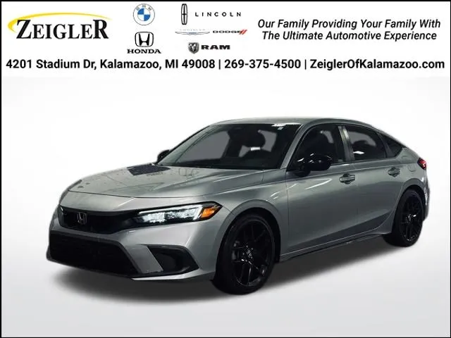 Silver 2023 Honda Civic Sport for sale in Kalamazoo, MI