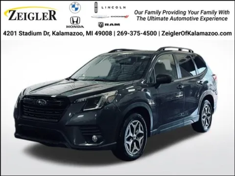 Gray 2022 Subaru Forester Premium for sale in Kalamazoo, MI