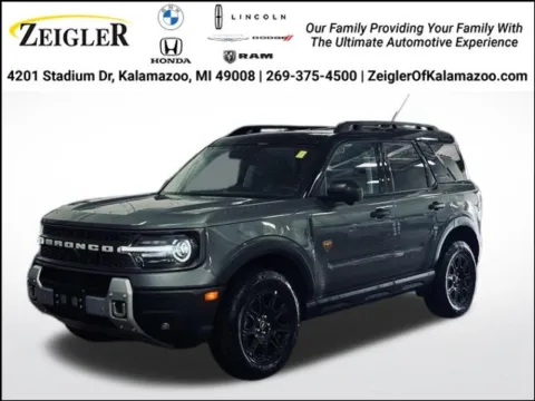 Gray 2025 Ford Bronco Sport Badlands for sale in Kalamazoo, MI
