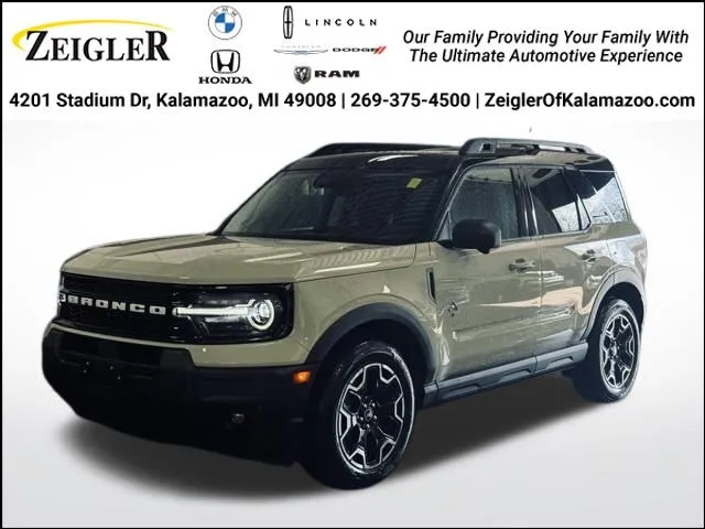 Brown 2025 Ford Bronco Sport Outer Banks for sale in Kalamazoo, MI
