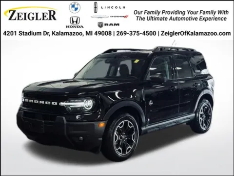 Black 2025 Ford Bronco Sport Outer Banks for sale in Kalamazoo, MI