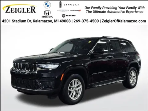 Black 2023 Jeep Grand Cherokee Laredo for sale in Kalamazoo, MI
