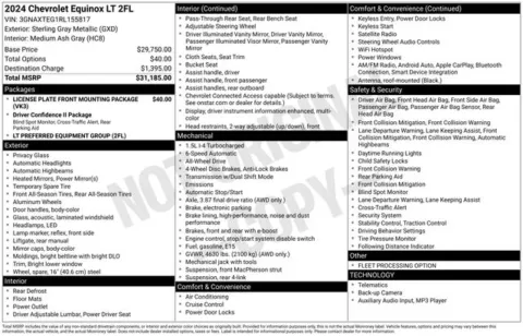 More photos of 2024 Chevrolet Equinox LT at Zeigler BMW of Kalamazoo, MI