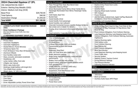 More photos of 2024 Chevrolet Equinox LT at Zeigler BMW of Kalamazoo, MI