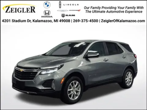 Gray 2024 Chevrolet Equinox LT for sale in Kalamazoo, MI