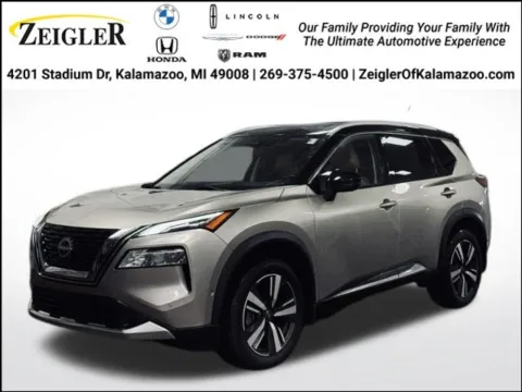 Silver 2023 Nissan Rogue Platinum for sale in Kalamazoo, MI