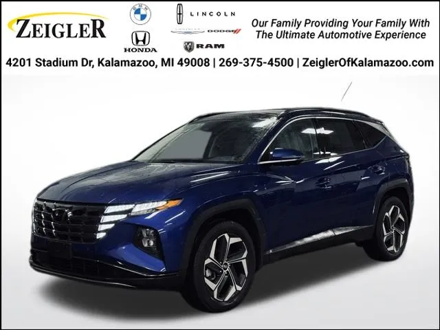 Blue 2023 Hyundai Tucson Limited for sale in Kalamazoo, MI