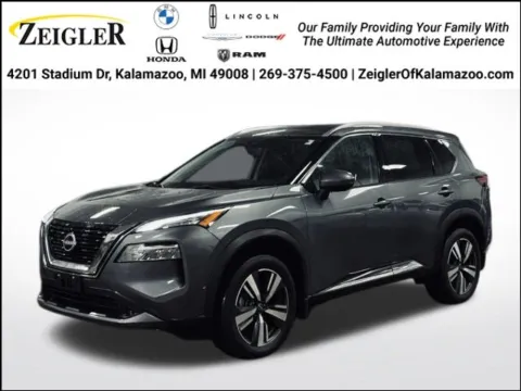 Gray 2023 Nissan Rogue SL for sale in Kalamazoo, MI