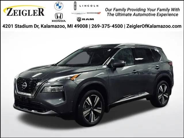 Gray 2023 Nissan Rogue SL for sale in Kalamazoo, MI