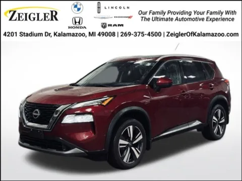 Red 2023 Nissan Rogue SL for sale in Kalamazoo, MI