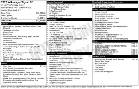More photos of 2022 Volkswagen Tiguan 2.0T SE at Zeigler BMW of Kalamazoo, MI
