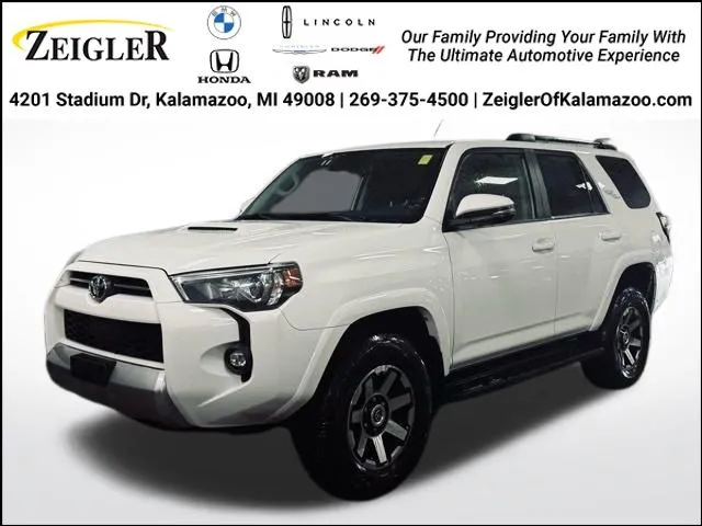 White 2024 Toyota 4Runner TRD Off-Road Premium for sale in Kalamazoo, MI