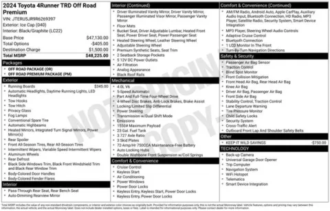 More photos of 2024 Toyota 4Runner TRD Off-Road Premium at Zeigler BMW of Kalamazoo, MI