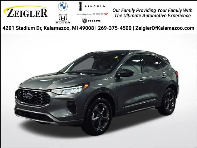 Gray 2024 Ford Escape ST-Line for sale in Kalamazoo, MI