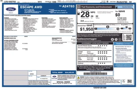 More photos of 2024 Ford Escape ST-Line at Zeigler BMW of Kalamazoo, MI