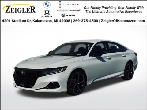 White 2022 Honda Accord Sport for sale in Kalamazoo, MI