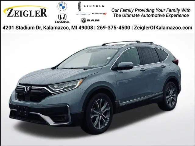 Gray 2022 Honda CR-V Touring for sale in Kalamazoo, MI