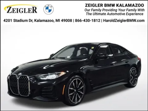 Black 2023 BMW 4 Series 430i Gran Coupe for sale in Kalamazoo, MI