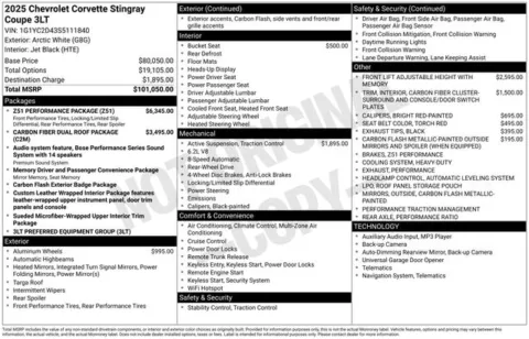 More photos of 2025 Chevrolet Corvette Stingray at Zeigler BMW of Kalamazoo, MI