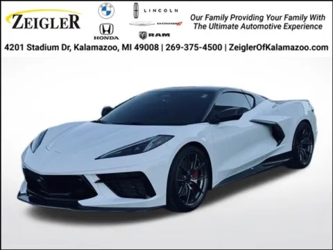 White 2025 Chevrolet Corvette Stingray for sale in Kalamazoo, MI