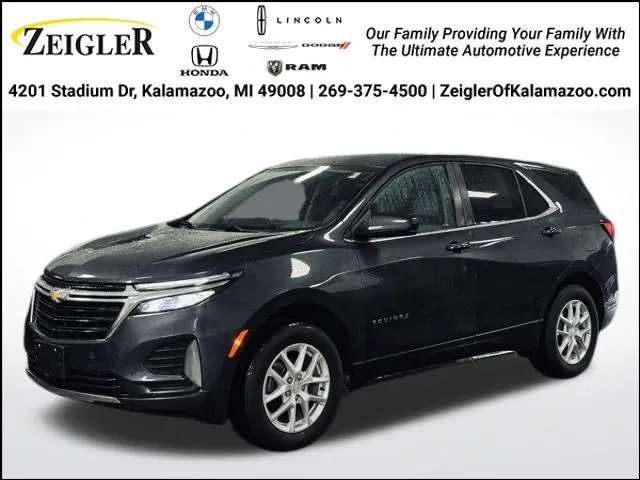 Gray 2023 Chevrolet Equinox LT for sale in Kalamazoo, MI
