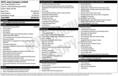 More photos of 2022 Jeep Compass Limited at Zeigler BMW of Kalamazoo, MI