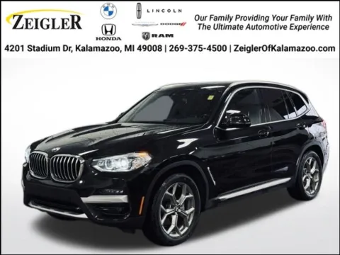 Black 2021 BMW X3 xDrive30i for sale in Kalamazoo, MI