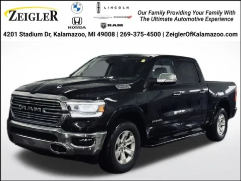 Black 2022 Ram 1500 Laramie for sale in Kalamazoo, MI