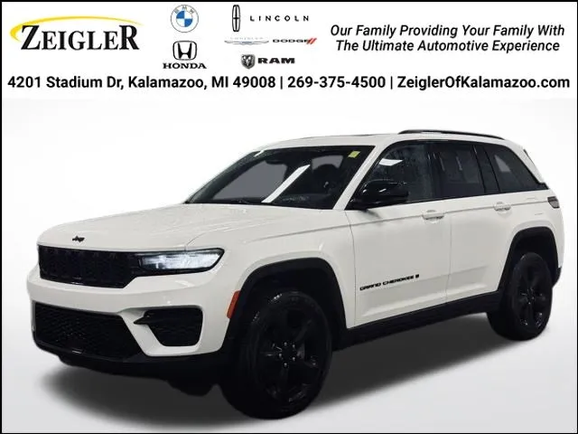 White 2023 Jeep Grand Cherokee Altitude for sale in Kalamazoo, MI