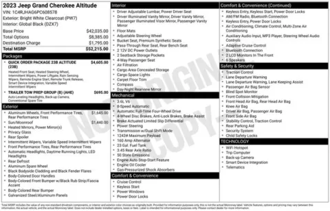 More photos of 2023 Jeep Grand Cherokee Altitude at Zeigler BMW of Kalamazoo, MI