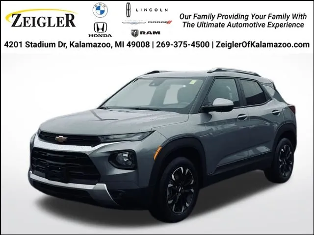 Gray 2023 Chevrolet TrailBlazer LT for sale in Kalamazoo, MI