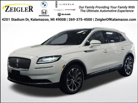 White 2022 Lincoln Nautilus Reserve for sale in Kalamazoo, MI