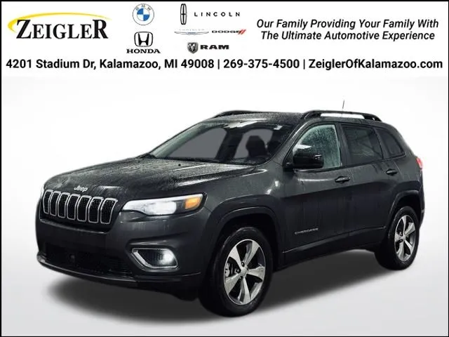 Gray 2022 Jeep Cherokee Limited for sale in Kalamazoo, MI