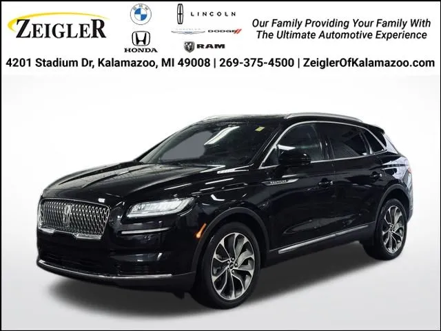 Black 2022 Lincoln Nautilus Reserve for sale in Kalamazoo, MI