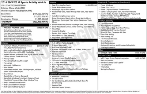 More photos of 2016 BMW X5 M at Zeigler BMW of Kalamazoo, MI