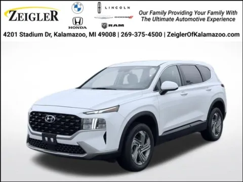 White 2023 Hyundai Santa Fe SE for sale in Kalamazoo, MI