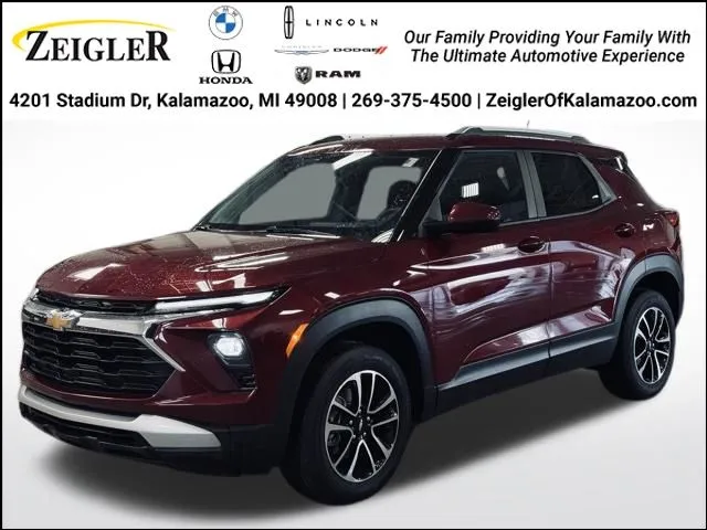 Red 2025 Chevrolet TrailBlazer LT for sale in Kalamazoo, MI