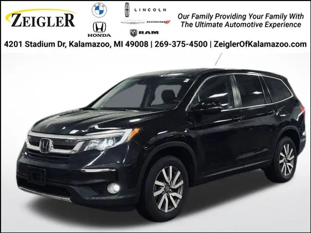 Black 2022 Honda Pilot EX-L for sale in Kalamazoo, MI