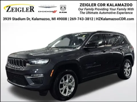 Gray 2023 Jeep Grand Cherokee Limited for sale in Kalamazoo, MI