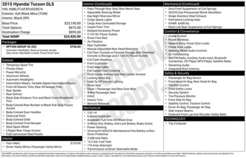 More photos of 2015 Hyundai Tucson GLS at Zeigler BMW of Kalamazoo, MI