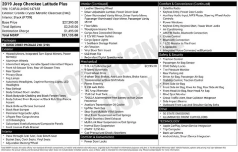 More photos of 2019 Jeep Cherokee Latitude Plus at Zeigler BMW of Kalamazoo, MI