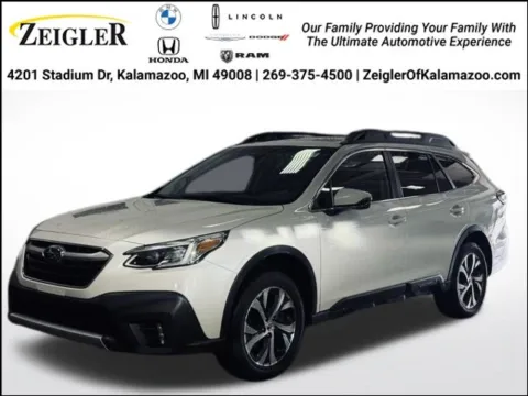 White 2022 Subaru Outback Limited for sale in Kalamazoo, MI