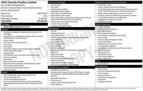 More photos of 2025 Chrysler Pacifica Limited at Zeigler BMW of Kalamazoo, MI