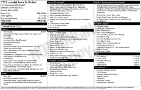 More photos of 2023 Hyundai Santa Fe Limited at Zeigler BMW of Kalamazoo, MI