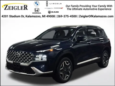 Blue 2023 Hyundai Santa Fe Limited for sale in Kalamazoo, MI