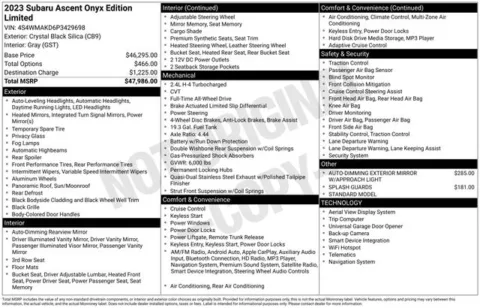 More photos of 2023 Subaru Ascent Onyx Edition at Zeigler BMW of Kalamazoo, MI