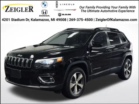 Black 2022 Jeep Cherokee Limited for sale in Kalamazoo, MI