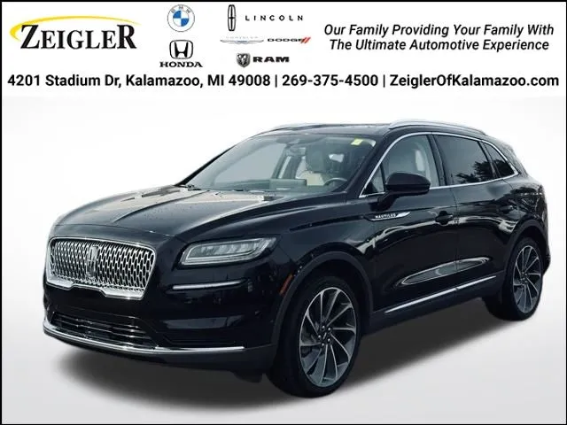 Black 2022 Lincoln Nautilus Reserve for sale in Kalamazoo, MI