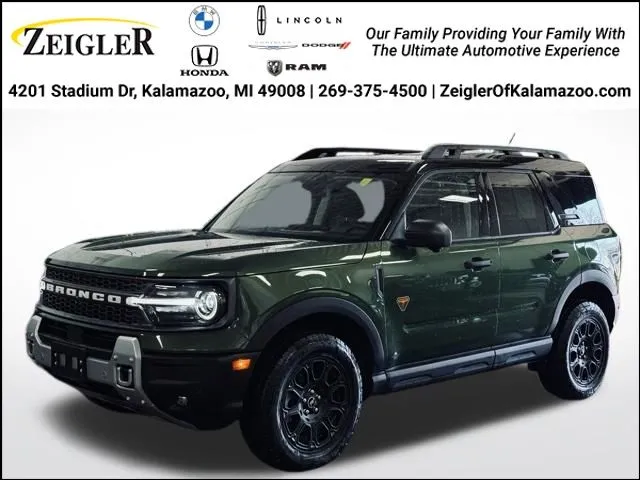 Green 2025 Ford Bronco Sport Badlands for sale in Kalamazoo, MI