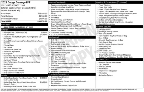 More photos of 2022 Dodge Durango R/T at Zeigler BMW of Kalamazoo, MI